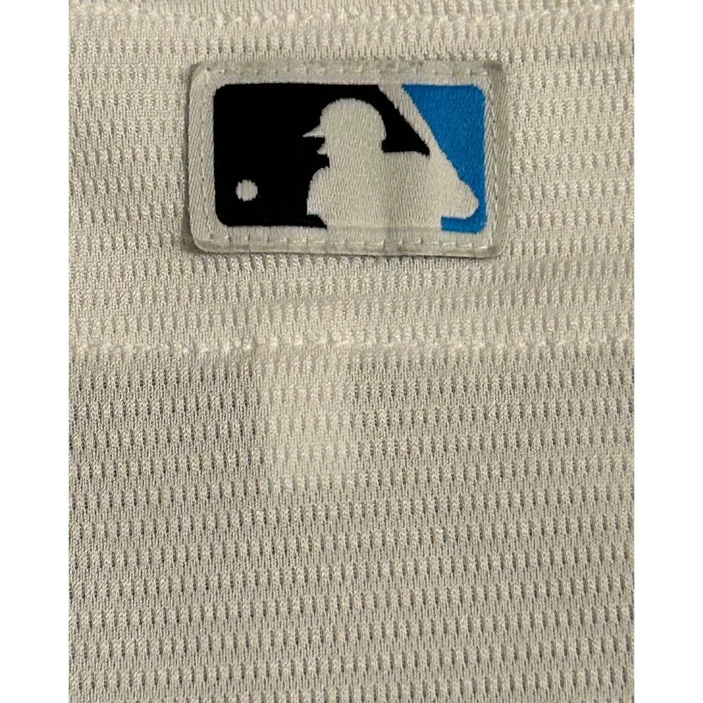 Nike Miami Marlins The Fish Women's White MLB Button-Up Jersey XL Baseball - Picture 6 of 9
